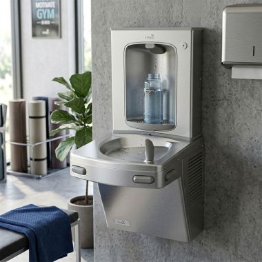 Click here to see Oasis 507012 Oasis VersaFiller Retrofit Mechanical Bottle Filling Station Kit, Non-Refrigerated, Stainless Steel - PWSBF (507012)