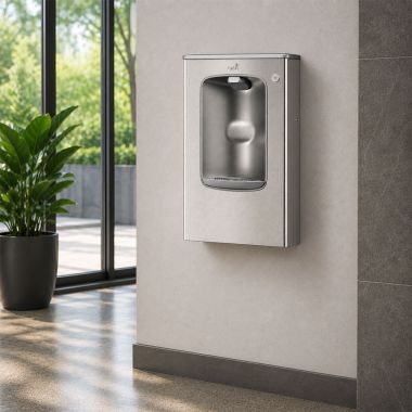 Click here to see Oasis 507331 Oasis VersaFiller Mechanical Bottle Filler, Surface Mounted, Non-Refrigerated, Stainless Steel - PWSMFSBF (507331)
