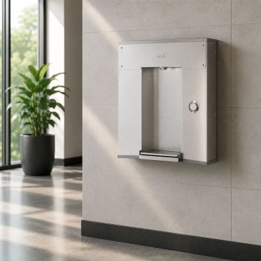 Click here to see Oasis 507551 Oasis Outdoor Vandal Resistant Retrofit Mechanical Bottle Filling Station Kit, Non-Refrigerated, Stainless Steel - PWMVDBF (507551)