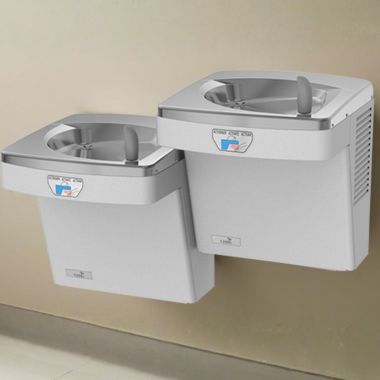 Click here to see Oasis 506765 Oasis VersaCooler II Bi-Level Contactless Drinking Fountain, Non-Refrigerated, Greystone - PGACSLTT (506765)