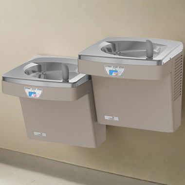 Click here to see Oasis 507376FPF Oasis VersaCooler II Bi-Level Contactless Drinking Fountain, Total PFAS Filter, Refrigerated, 8 GPH, Sandstone - PGF8ACSLTT (507376FPF)