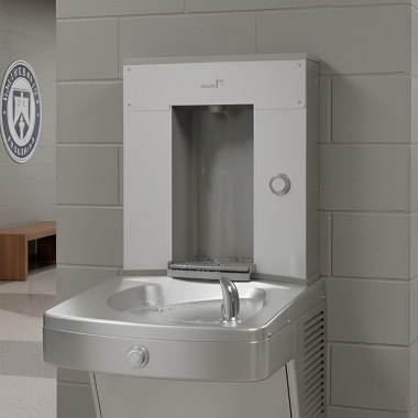 Click here to see Oasis 507564FRX Oasis Vandal Resistant Retrofit Mechanical Bottle Filling Station Kit, Pharmaceutical, Non-Refrigerated, Stainless Steel - PWFMVBF (507564FRX)