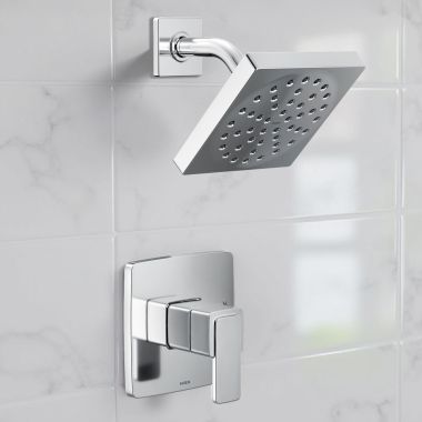Click here to see Moen UT2672EP Moen Iver M-Core 2 Series Shower Trim with Temperature Control Cartridge, ADA, 1.75 GPM, Chrome - UT2672EP