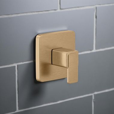 Click here to see Moen UT2681BZG Moen Iver M-CORE Single Handle Pressure Balance Valve Trim Kit, Lever Handle, ADA, Bronzed Gold - UT2681BZG