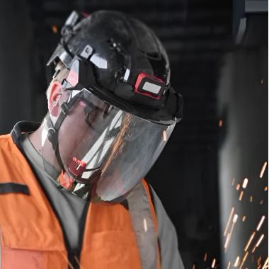 Click here to see Milwaukee 48-73-1429 Milwaukee BOLT Full Face Shield with Mirrored Dual Coat Lens - 48-73-1429