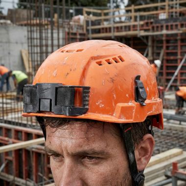 Click here to see Milwaukee 48-73-1362C MILWAUKEE 48-73-1362C BOLT ORANGE VENTED SAFETY HELMET W/ IMPACT ARMOR LINER (USA)- TYPE 2,