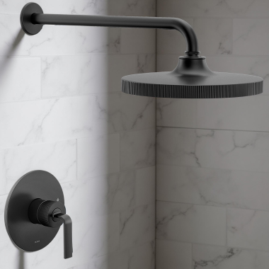 Click here to see Moen TS2582EPBL Moen Cambium Shower Trim, Posi-Temp, M-PACT, ADA, WaterSense, 1.75 GPM, Matte Black - TS2582EPBL