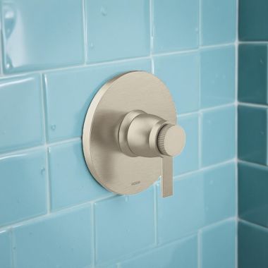 Click here to see Moen TS5102BN Moen Cambium Volume Control Valve Trim, ADA, Brushed Nickel - TS5102BN