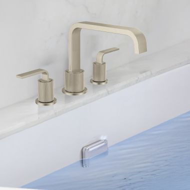 Click here to see Moen TS578BN Moen Cambium Roman Tub Faucet Trim, ADA, Brushed Nickel - TS578BN