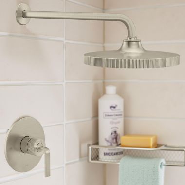 Click here to see Moen UTS3582EPBN Moen Cambium M-CORE 3-Series Single-Handle Shower Only Trim, 1.75 GPM, WaterSense, ADA, Brushed Nickel - UTS3582EPBN