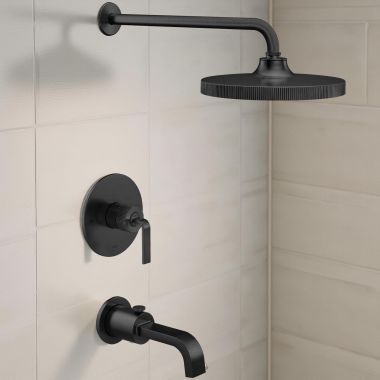 Click here to see Moen UTS3583EPBL Moen Cambium M-CORE 3-Series Single-Handle  Tub/shower Trim, 1.75 GPM, WaterSense, ADA, Matte Black - UTS3583EPBL