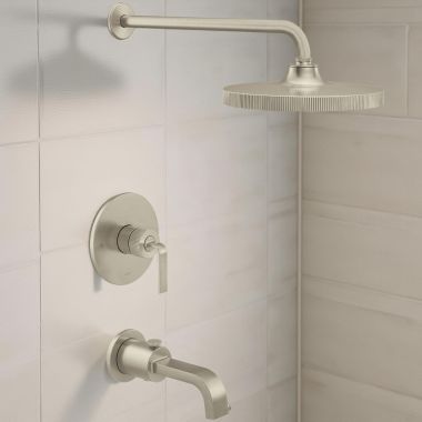 Click here to see Moen UTS3583EPBN Moen Cambium M-CORE 3-Series Single-Handle  Tub/shower Trim, 1.75 GPM, WaterSense, ADA, Brushed Nickel - UTS3583EPBN