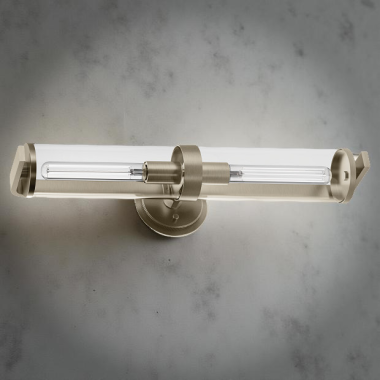 Click here to see Moen YB0658BN Moen Cambium One Globe Bath Light, Medium, ETL, Steel/Glass, 120V, 100W, Brushed Nickel - YB0658BN