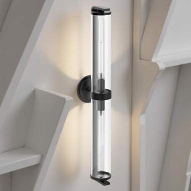 Click here to see Moen YB0659BL Moen Cambium One Globe Bath Light, Large, ETL, Steel/Glass, 120V, 100W, Matte Black - YB0659BL