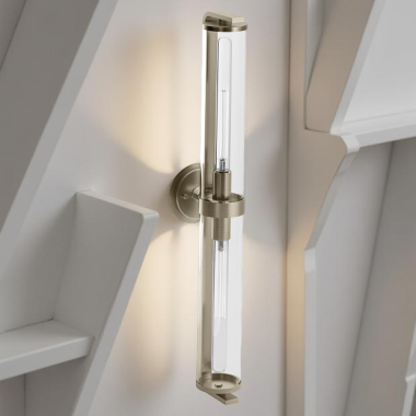 Click here to see Moen YB0659BN Moen Cambium One Globe Bath Light, Large, ETL, Steel/Glass, 120V, 100W, Brushed Nickel - YB0659BN