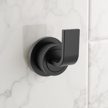 Click here to see Moen YB0603BL Moen Cambium Single Robe Hook, Matte Black - YB0603BL