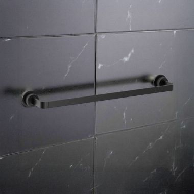 Click here to see Moen YB0618BL Moen Cambium 18” Single Towel Bar, Matte Black - YB0618BL