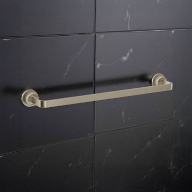 Click here to see Moen YB0618BN Moen Cambium 18” Single Towel Bar, Brushed Nickel - YB0618BN