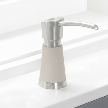 Click here to see Blanco 442901 BLANCO 442901 STEEL/CONCRETE GRAY ARTONA SOAP DISPENSER