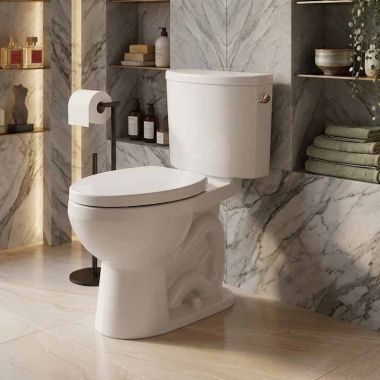 Click here to see  2034010000 Duravit No. 1 PRO Elongated Chair-Height Toilet Bowl Only, Ceramic, White - 2034010000 