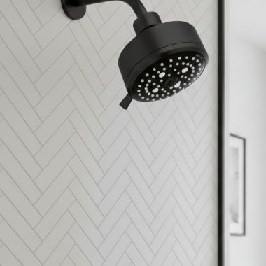 Click here to see  260432431 GROHE TEMPESTA Cosmopolitan 100 1.75 GPM 4-Spray Shower Head, 4” - 4 Sprays, Matte Black - 260432431