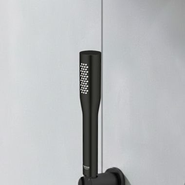 Click here to see Grohe 264662430 GROHE EUPHORIA Cosmopolitan 1.75 GPM 1-Spray Stick Hand Shower, Matte Black - 264662430 