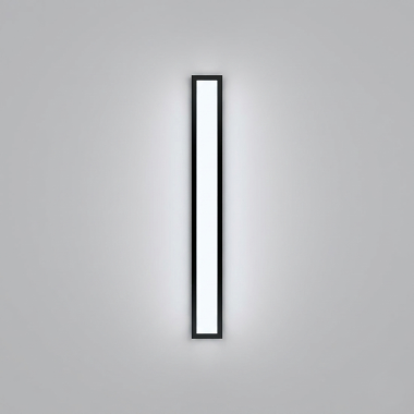 Click here to see Robern PL5.040TLSC83D3 Robern Profiles Framed Lighting with 2700 Kelvin Temperature, Matte Black - PL5.040TLSC83D3