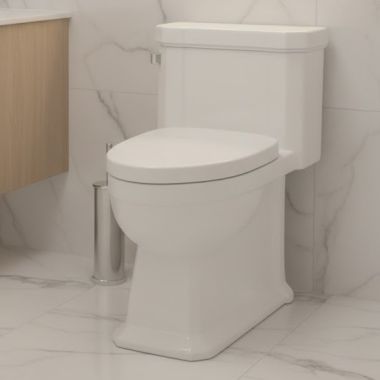 Click here to see Icera C-6670.01 ICERA OCTAVE II 1.28 GPF One-Piece Toilet with Chair Height and Elongated Seat, White - C-6670.01