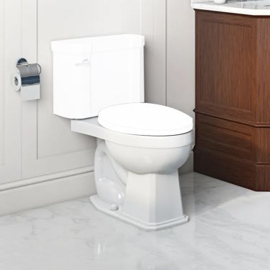 Click here to see Icera 6123.218.01 Icera RICHMOND Elongated Toilet Bowl, Vitreous China, White - 6123.218.01