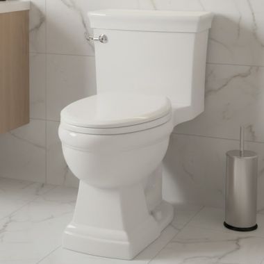 Click here to see Icera 6402.128.01 Icera PRESLEY II Chair-Height One-Piece Toilet, 1.28 GPF, White - 6402.128.01