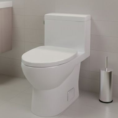 Click here to see Icera C-2620.01 ICERA VISTA II Chair-Height Compact-Elongated One-Piece Toilet, 1.28 GPF, White - C-2620.01