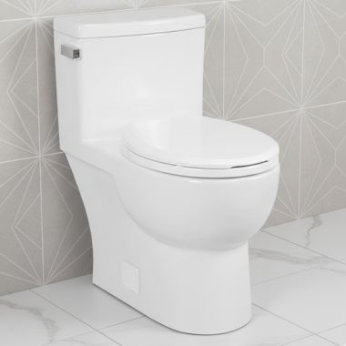 Click here to see Icera C-6360.01 ICERA Malibu II Ultra-Compact Round-Front One-Piece Toilet with 12” Rough-In, 1.28 GPF - C-6360.01
