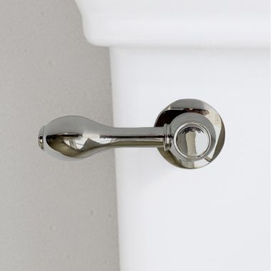 Click here to see Icera F-65.502 ICERA Front-Mount Lever for Left Hand Tanks, Polished Nickel - F-65.502