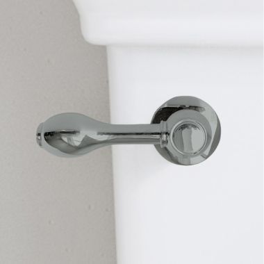 Click here to see Icera F-65.503 ICERA Front-Mount Lever for Left Hand Tanks, Satin Nickel - F-65.503