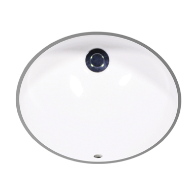 Click here to see   ICERA MALIBU Medium Undermount Lavatory Sink, Front Overflow, White - L-2460.01