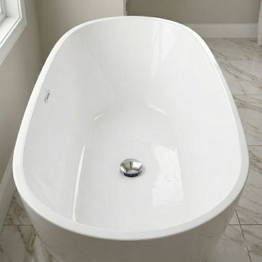 Click here to see  BDWOF-DSTRIM/CPB Mountain Plumbing Freestanding Tub Docking Station Drain Kit, Polished Chrome - BDWOF-DSTRIM/CPB