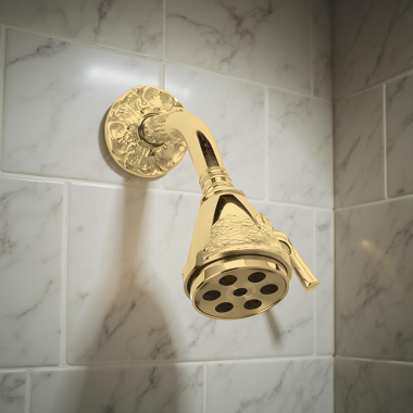 Click here to see Phylrich K800-025 Phylrich Swan Shower Head, Polished Gold - K800-025
