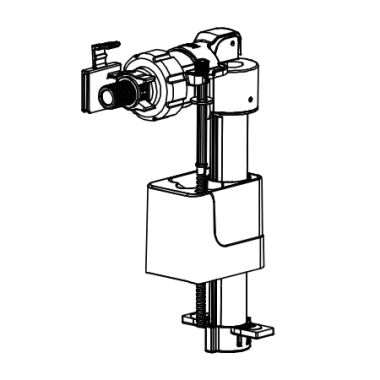 Click here to see Toto TSU47A TOTO TSU47A FILL VALVE FOR IN WALL TANK WT171M