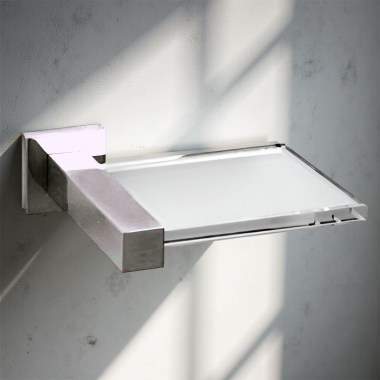 Click here to see   Jorger Empire Soap Dish, Platinum Matte - 626.00.007.066