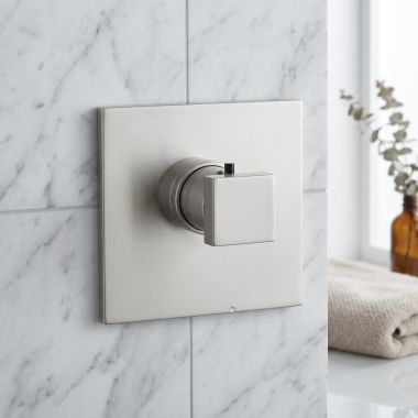 Click here to see   Jorger Empire Thermostatic Valve Trim, Platinum Matte - 626.40.555.066