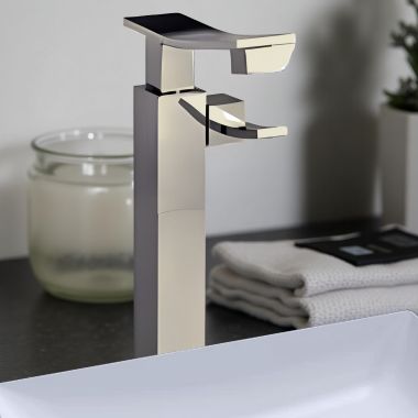 Click here to see   Jorger Empire II Single Handle Lavatory Faucet, 1.2 GPM, Platinum Matte - 628.10.334.066