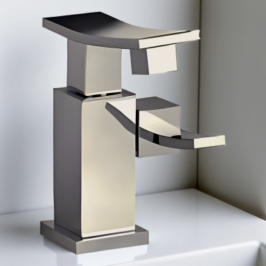 Click here to see   Jorger Empire II Single Handle Lavatory Faucet, Platinum Matte - 628.10.833.066