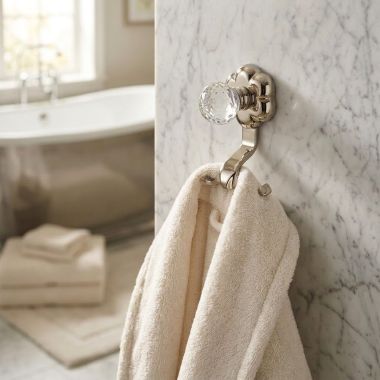 Click here to see   Jorger Florale Robe Hook, Polished Nickel -  600.00.022.035