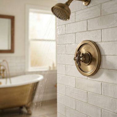 Click here to see   Jorger Ramses / Albano Thermostatic Valve Trim, Bronze - 611.40.520.011