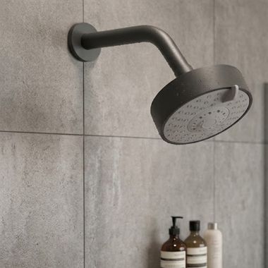 Click here to see   Phlyrich Round Contemporary 3-Function Shower Head, Gun Metal - K837-15G