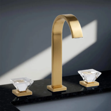Click here to see   Jorger Empire Royal Crystal Two-Handle Widespread Lavatory Faucet, 1.2 GPM, Sunshine - 627.30.800.040-U2