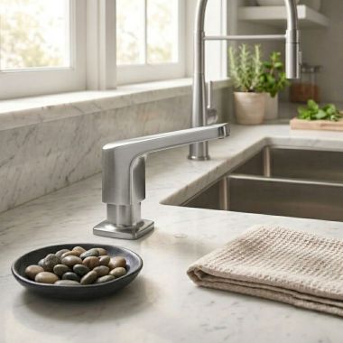 Click here to see Blanco  Blanco Rivana Kitchen Soap/ Lotion Dispenser, PVD Steel - 442680