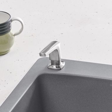 Click here to see Blanco  Blanco Rivana Kitchen Soap/ Lotion Dispenser, PVD Steel - 442680