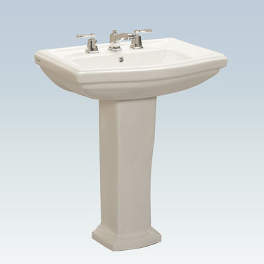 Click here to see Western Pottery P233 Western Pottery P233 Tuscany Pedestal for the L233 Lavatory Sink