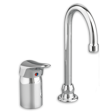 Click here to see American Standard 6114.300.002 American Standard Monterrey Single Handle Kitchen Faucet w/ Gooseneck Spout, 2 Hole, Chrome - 6114.300.002